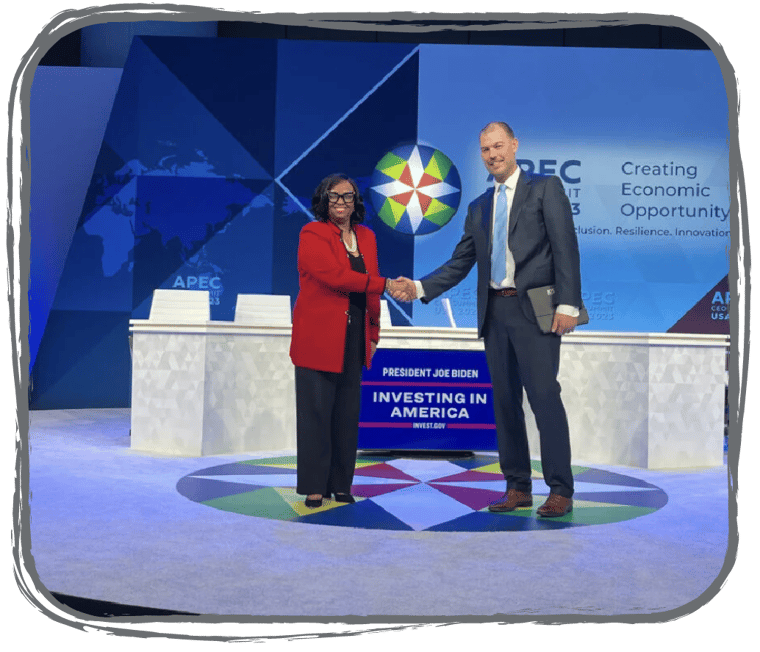 Kyle on the EXIM stage